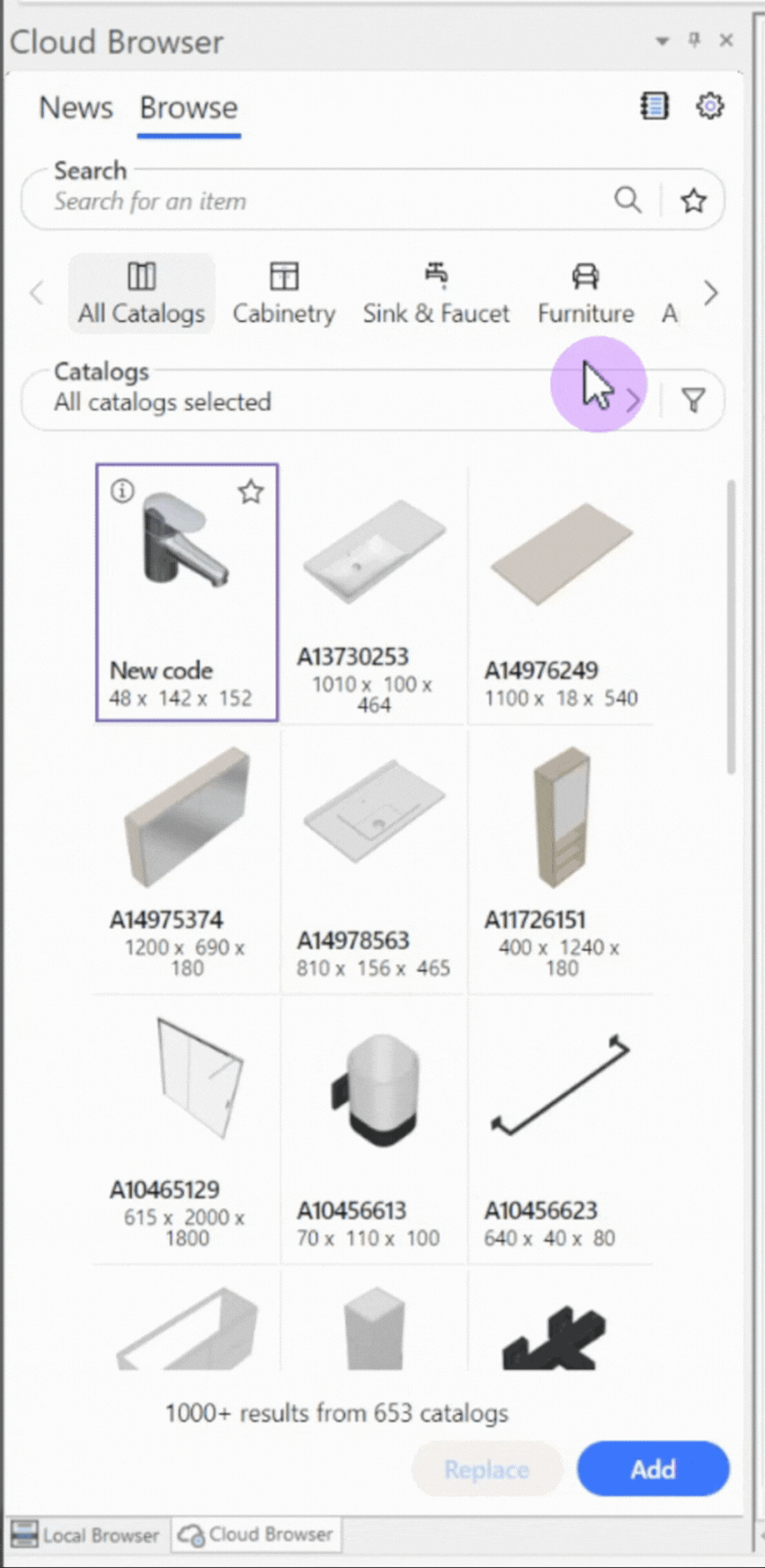 DL search for catalogue in cloud browser.gif
